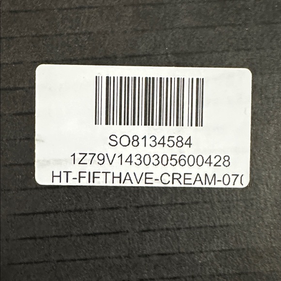 Taft - Fifth Ave High Top Men’s Sneaker in Cream - Picture 5 of 5